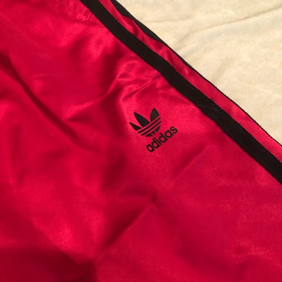 Adidas Satin Track Pants Sz.S - Picture 5 of 6